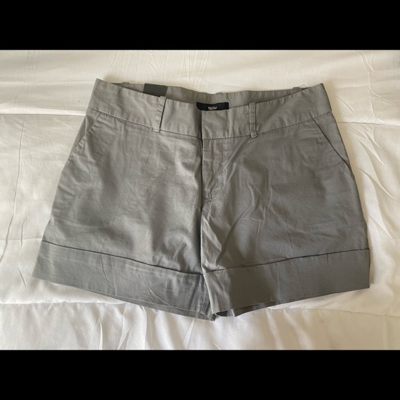Gray Chino Shorts - Picture 3 of 5